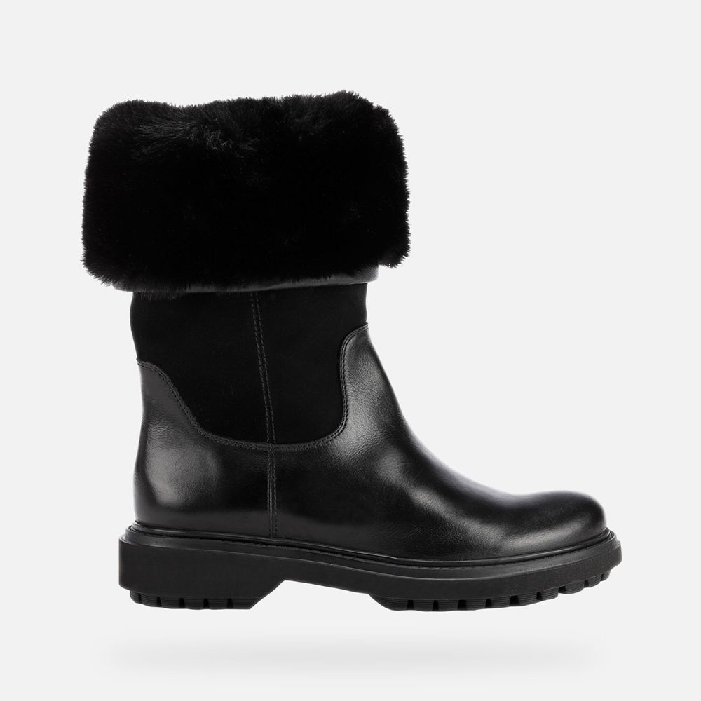 Geox Bayan Bot Siyah - Asheely Abx - NMG-105694